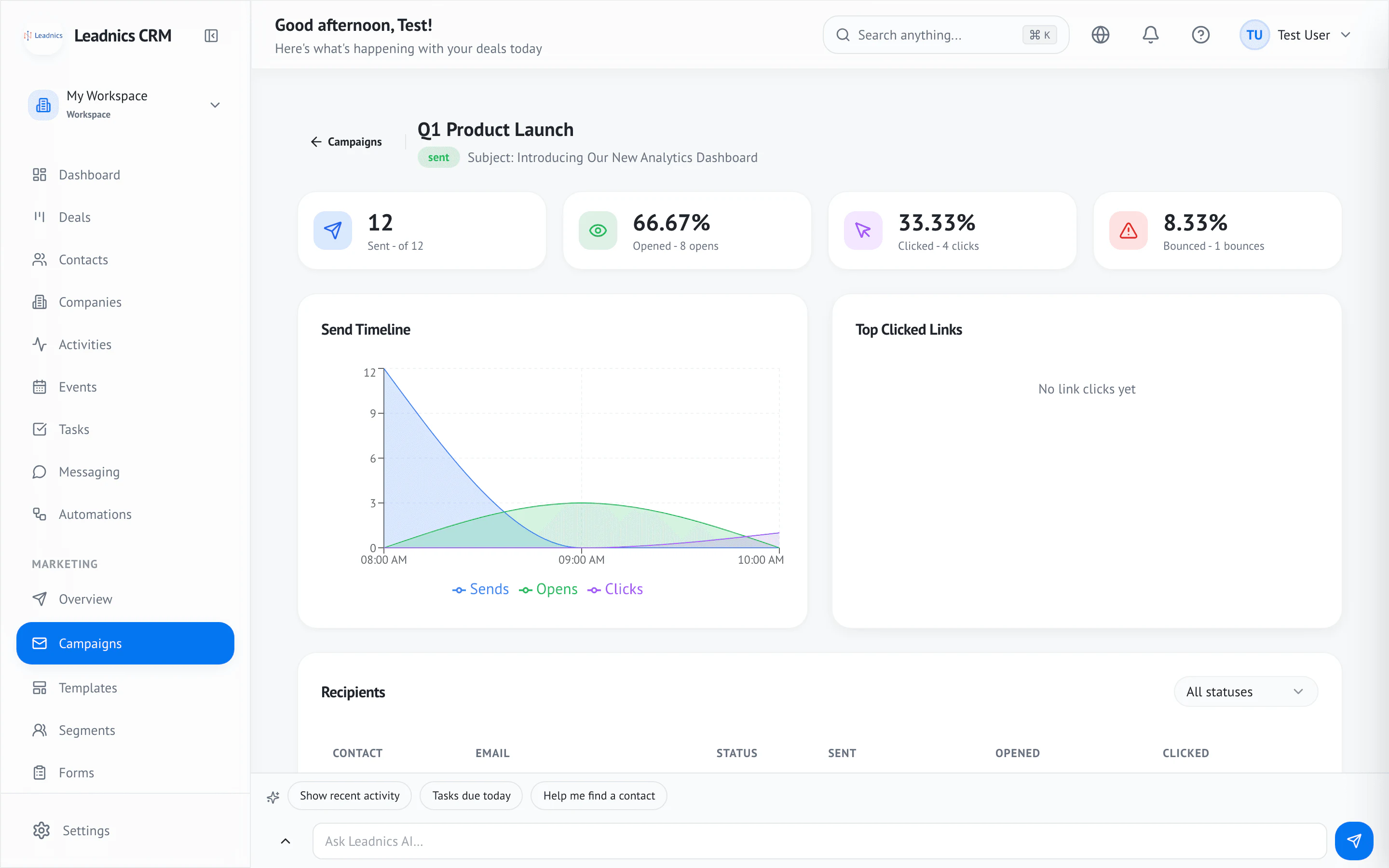 Email preview per recipient screenshot